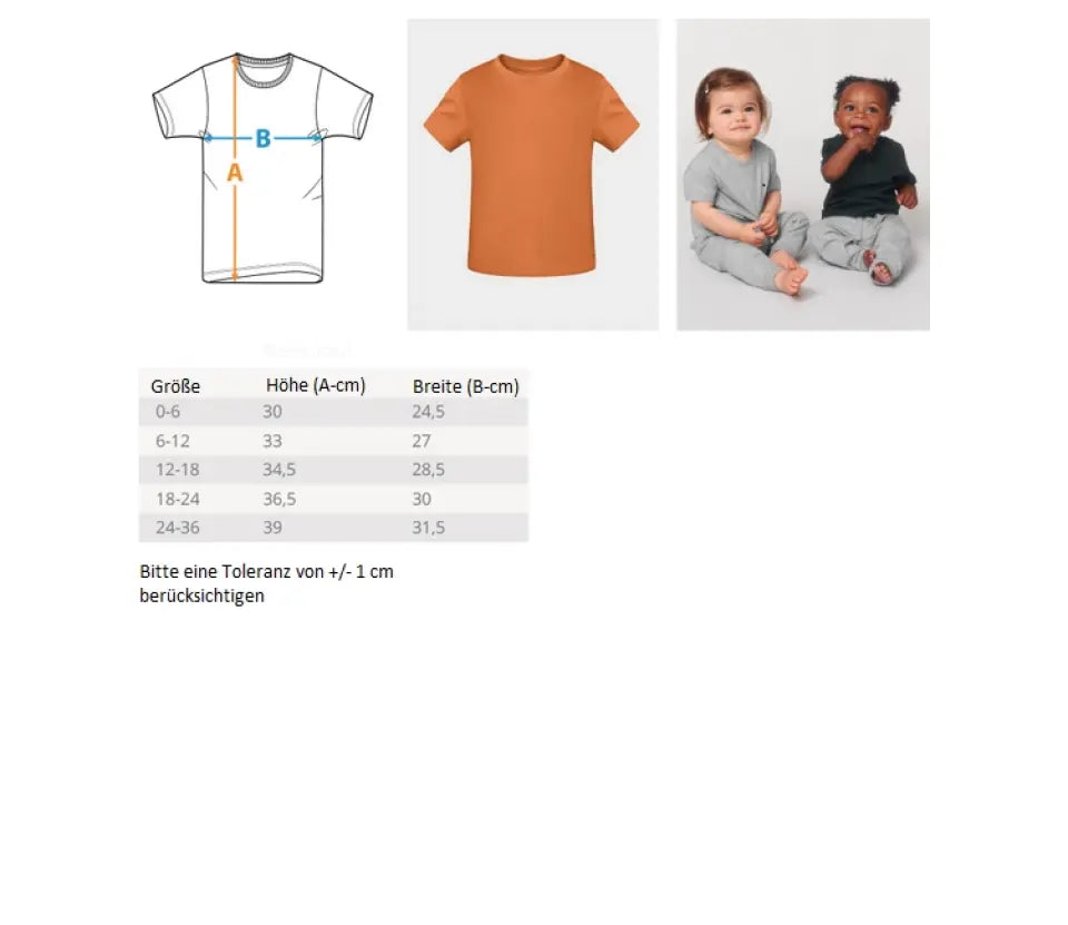 Baby T-Shirts - Weiß - Safari Motive