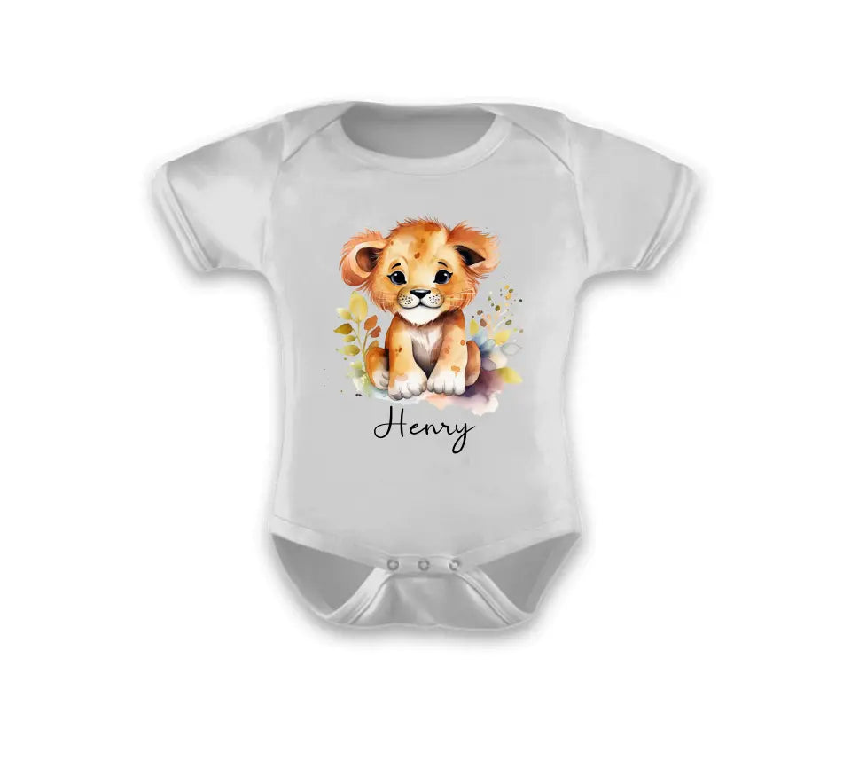 Baby Body - Bunt - Safari Motive