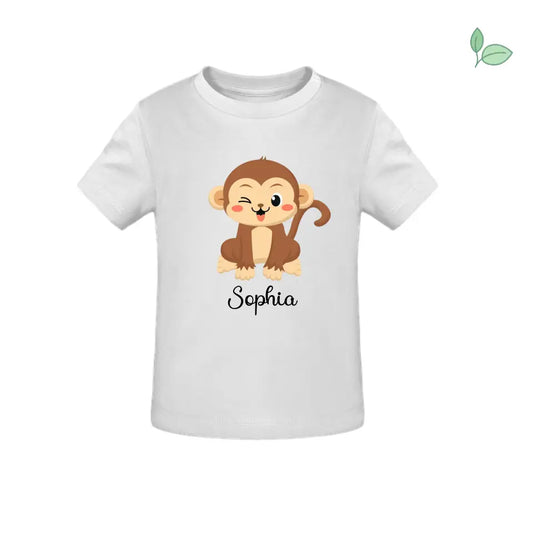 Baby T-Shirts - Weiß - Zoo Motive