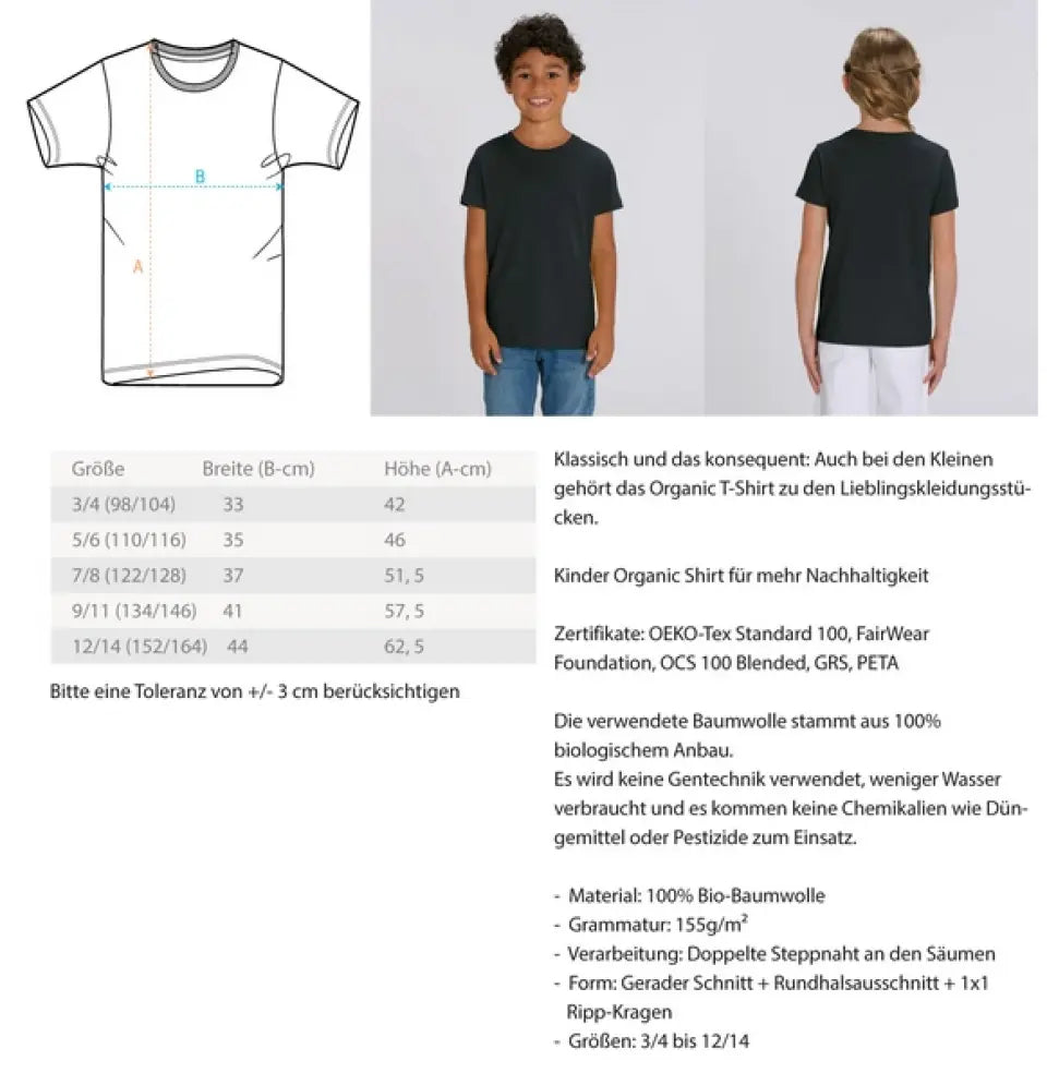 Kinder T-Shirts - Weiß - bunte Motive