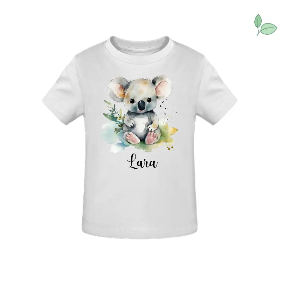 Baby T-Shirts - Weiß - Safari Motive